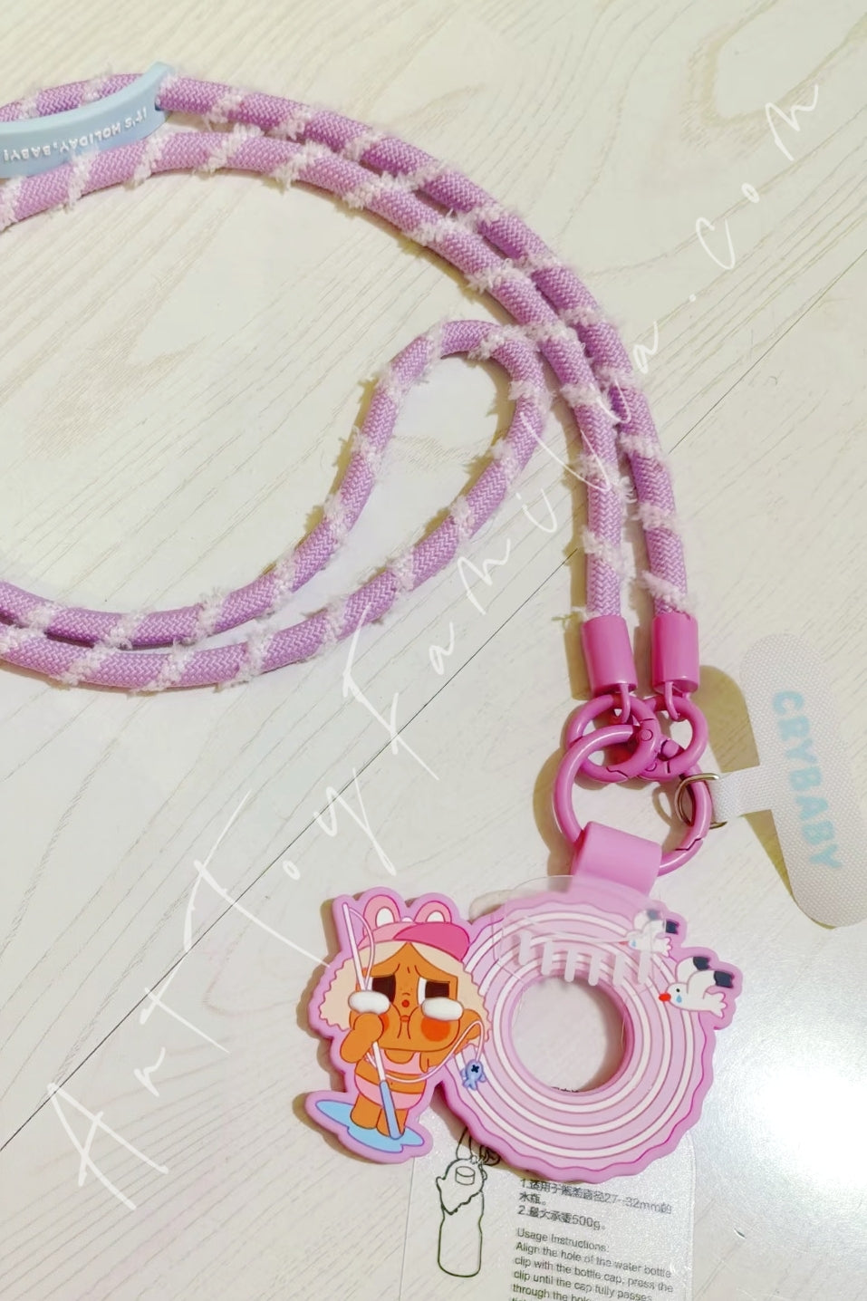 Crybaby Vacation Mode On Series Long Lanyard - Vacation Mode On