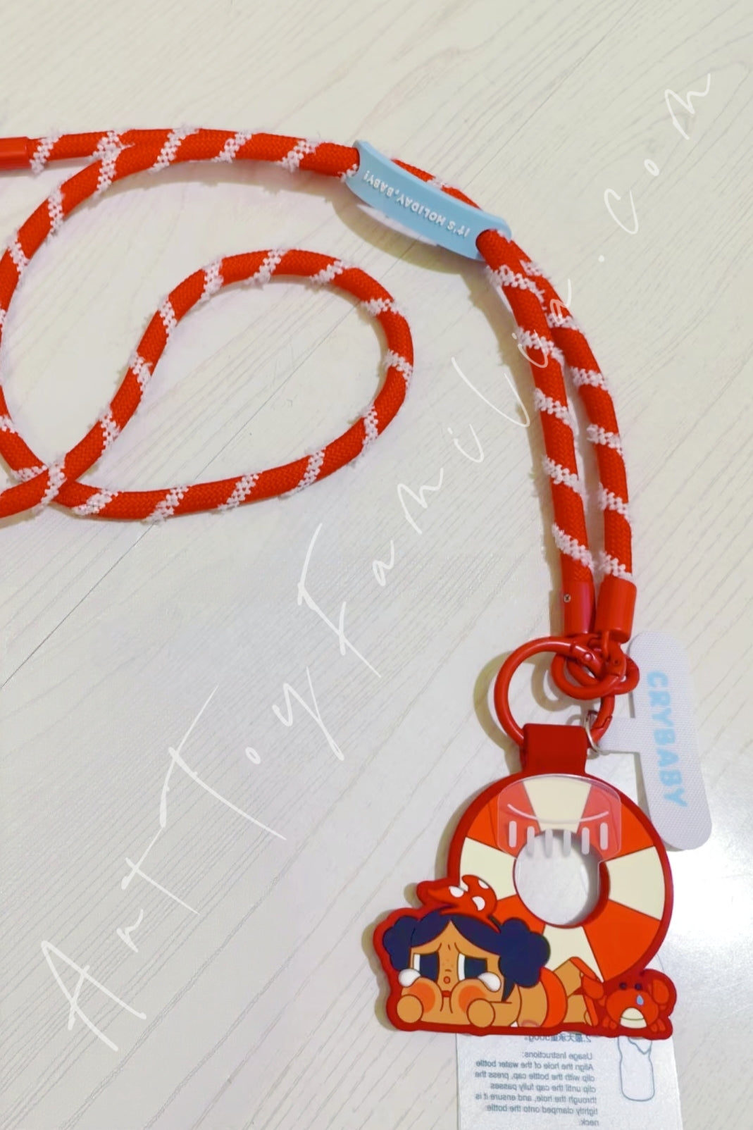Popmart Crybaby Vacation Mode On Series Long Lanyard My Summer Vibe