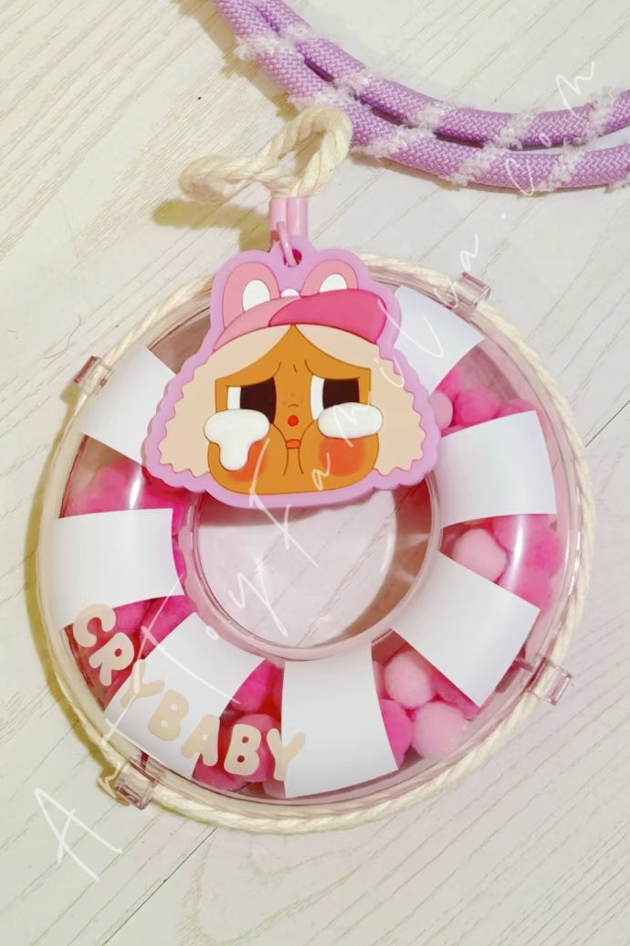 Popmart Crybaby Vacation Mode On Series Pendant Full Sail