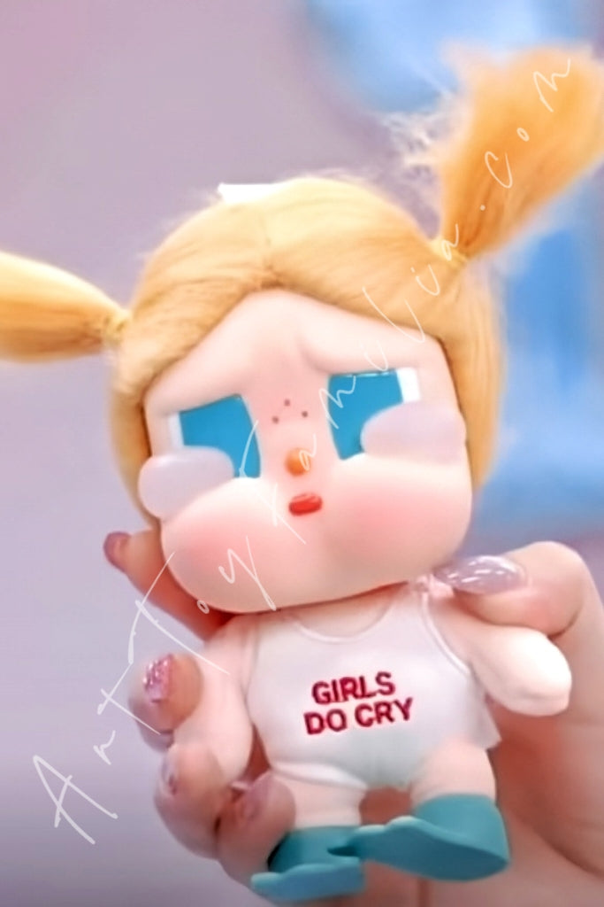 Popmart Crybaby Vacation Mode On Series Vinyl Plush Pendant Glug-Glug