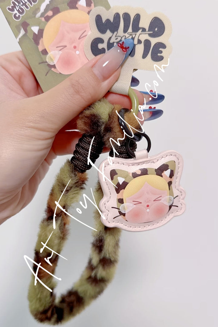 Popmart Crybaby Wild But Cutie Series Phone Chain Camo Cutie