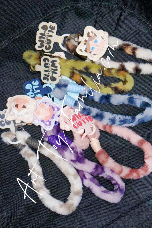 Popmart Crybaby Wild But Cutie Series Phone Chain Full Set