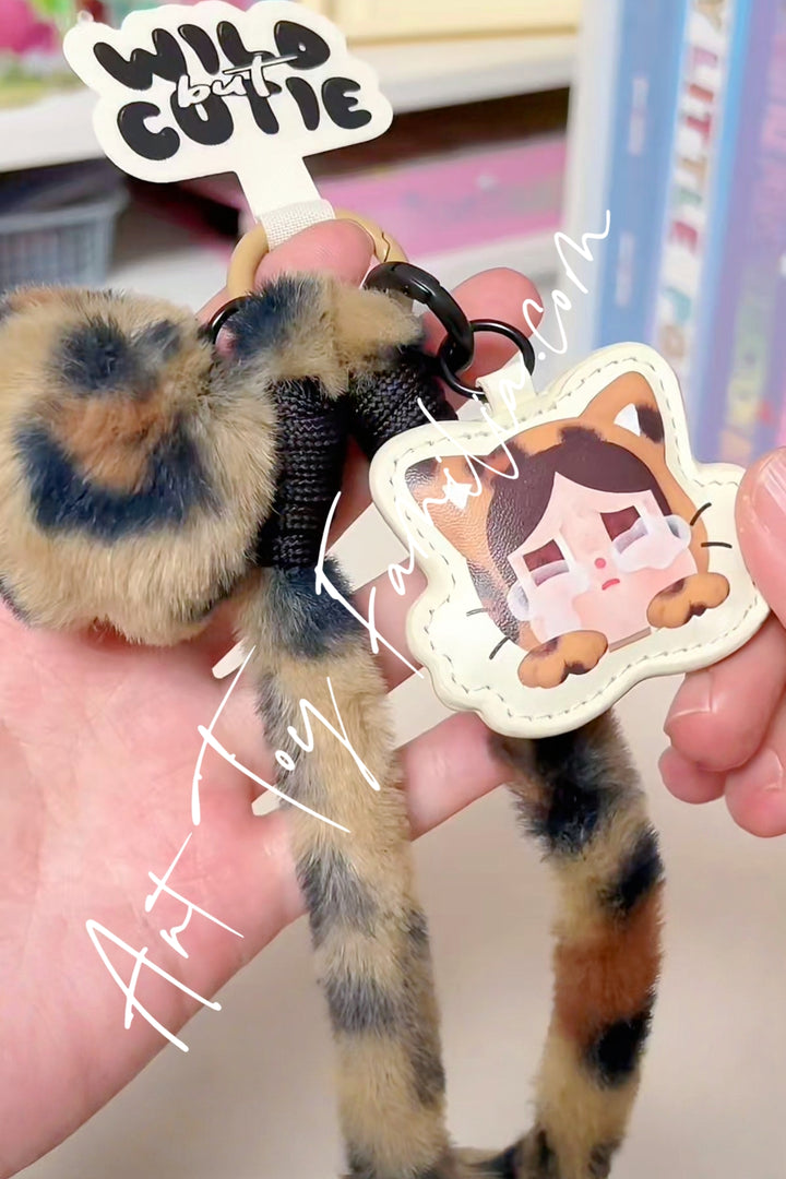 Popmart Crybaby Wild But Cutie Series Phone Chain Wild Cutie(Secret)