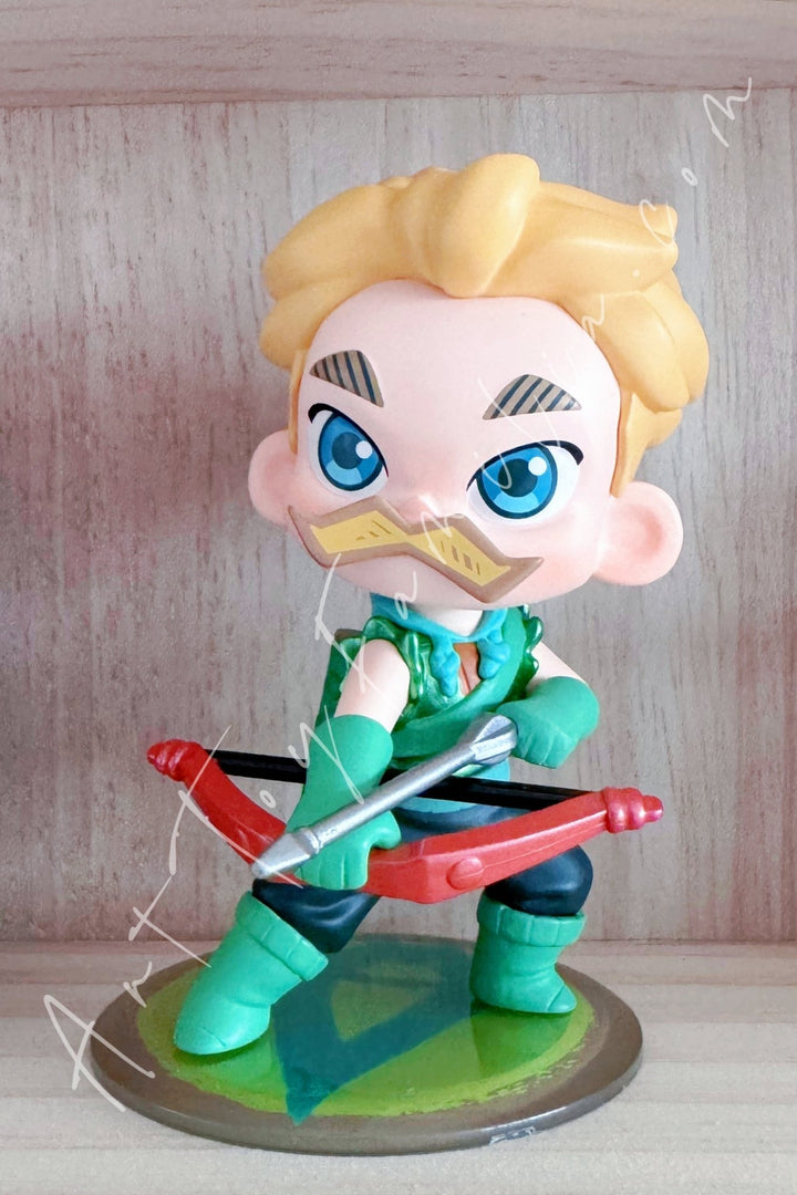 POP MART - DC Justice League Childhood Series - 小小正义联盟系列 Green Arrow - 绿箭侠
