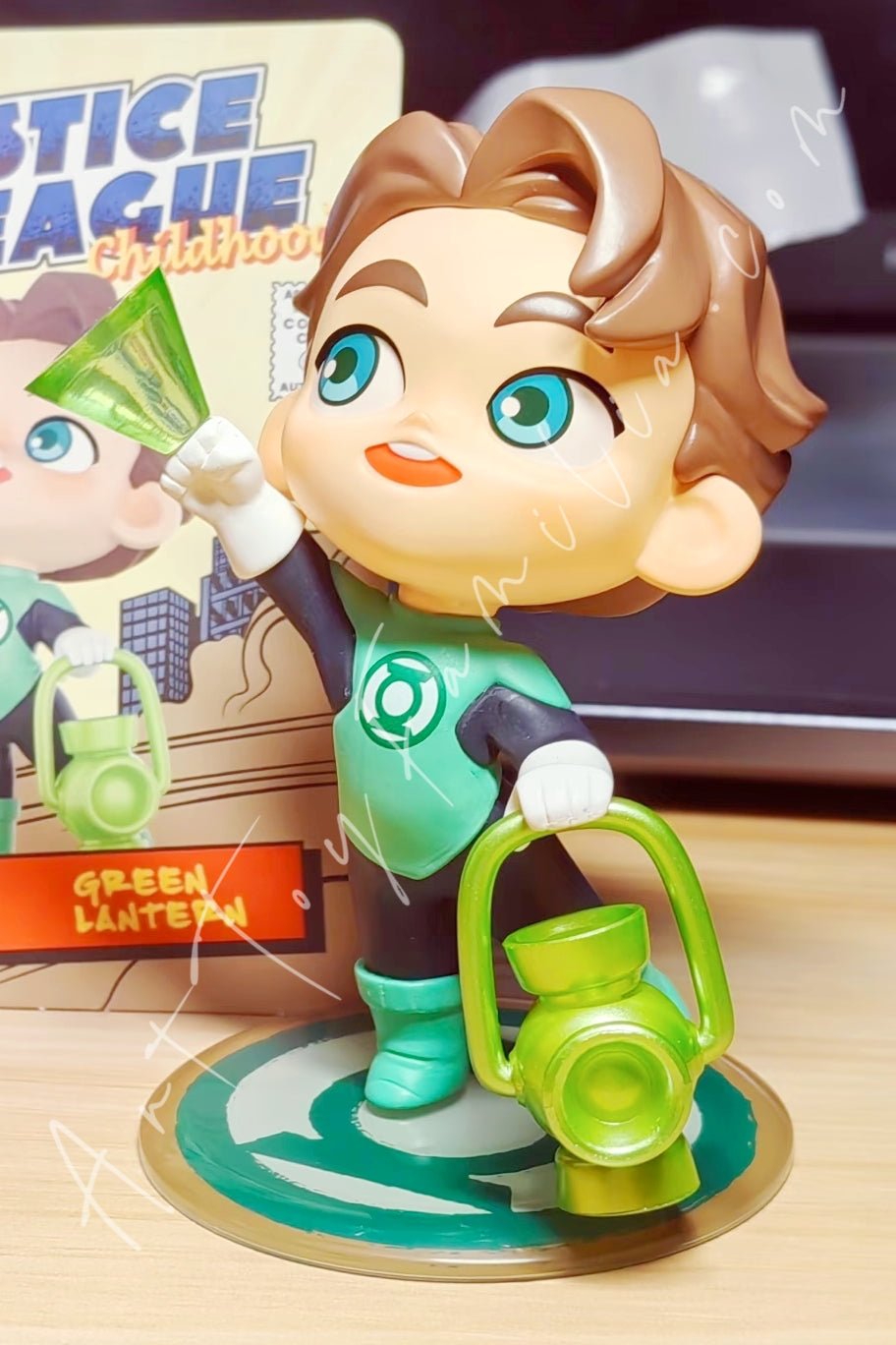 POP MART - DC Justice League Childhood Series - 小小正义联盟系列 Green Lantern - 绿灯侠