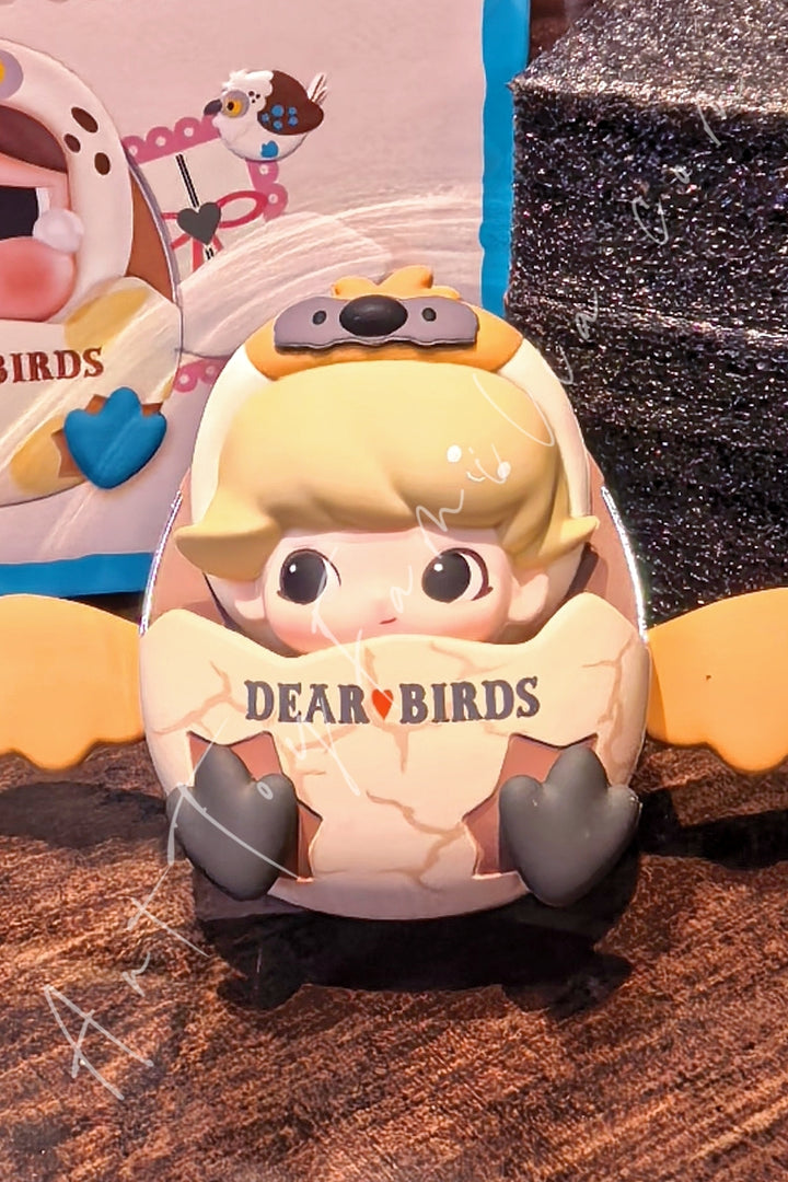 Popmart Dear Birds Series Car Fragrance Whispers of Love