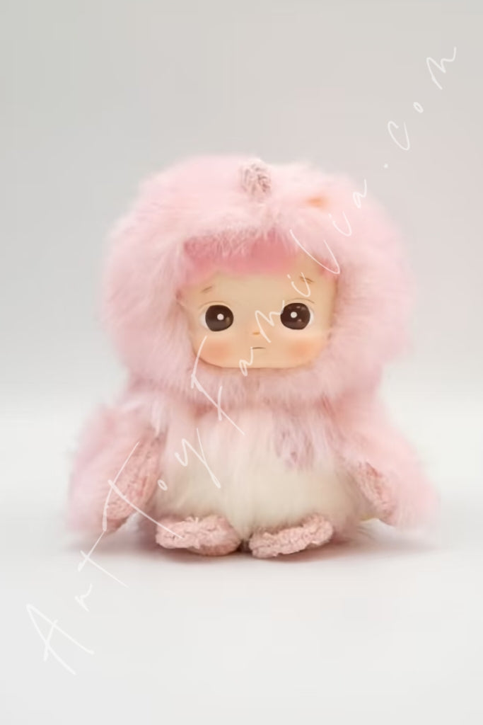 Popmart Dear Birds Series Plush Pendant Make Me Blush