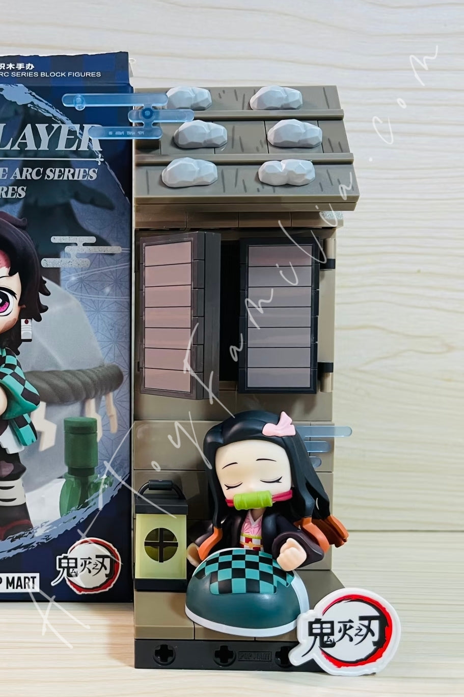 Popmart Demon Slayer Unwavering Resolve Arc Series Block Figures Nezuko Kamado A Moment of Rest
