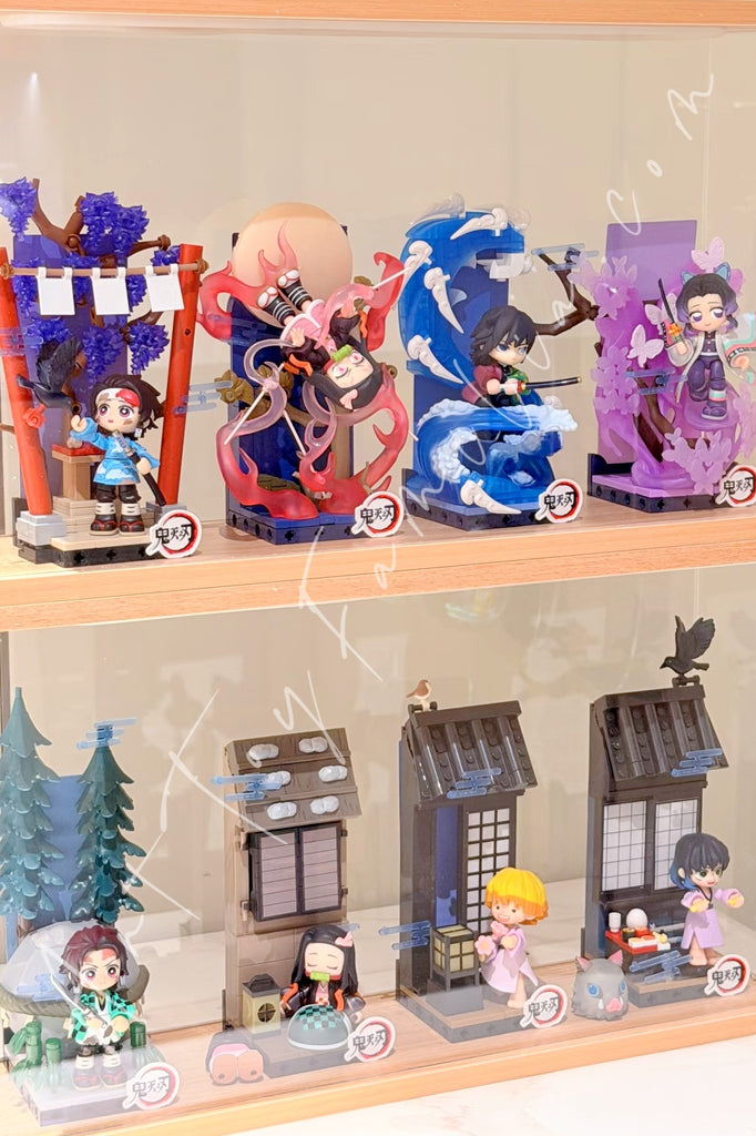 Demon Slayer Unwavering Resolve Arc Series Block Figures | POP