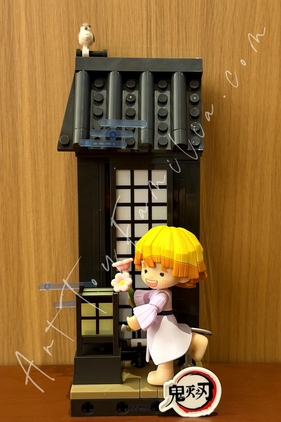 Popmart Demon Slayer Unwavering Resolve Arc Series Block Figures Zenitsu Agatsuma A Moment of Infatuation