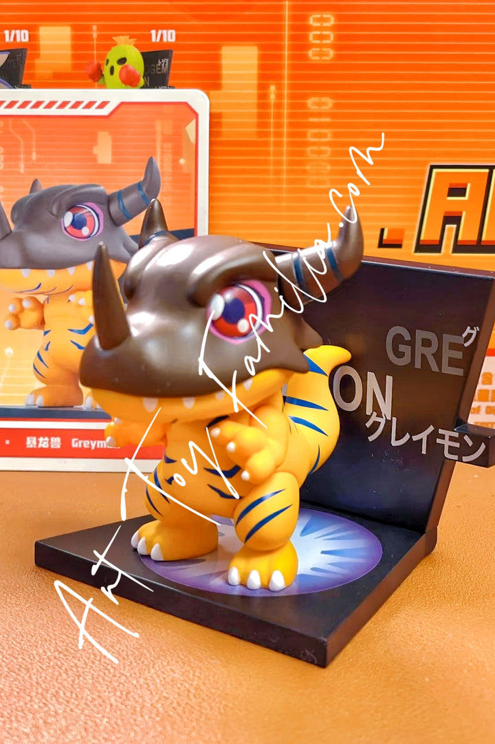 Popmart Digimon Adventure Fridge Magnet Series Greymon