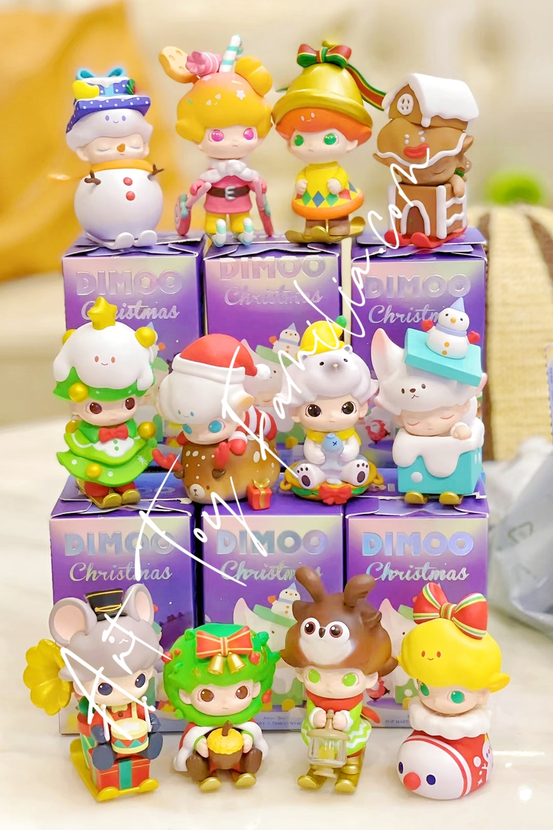 Popmart Dimoo Christmas 2020 Series Fullset