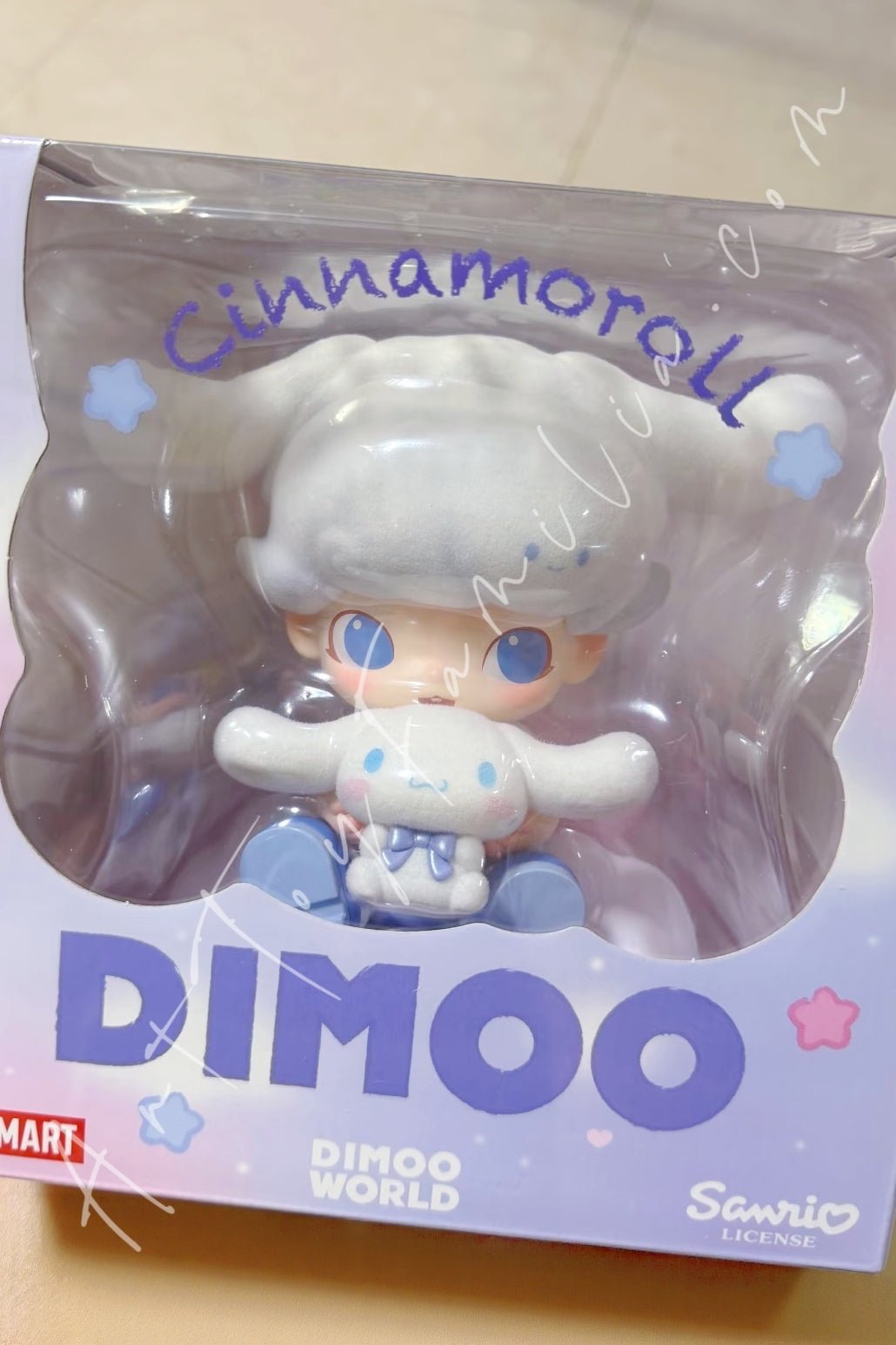 Cinnamoroll x World Dimoo ORDER🩷 🩷PRE フィギュア Cinnamoroll WORLD DIMOO MART POP Figure to us Message 15cm コミック・アニメ