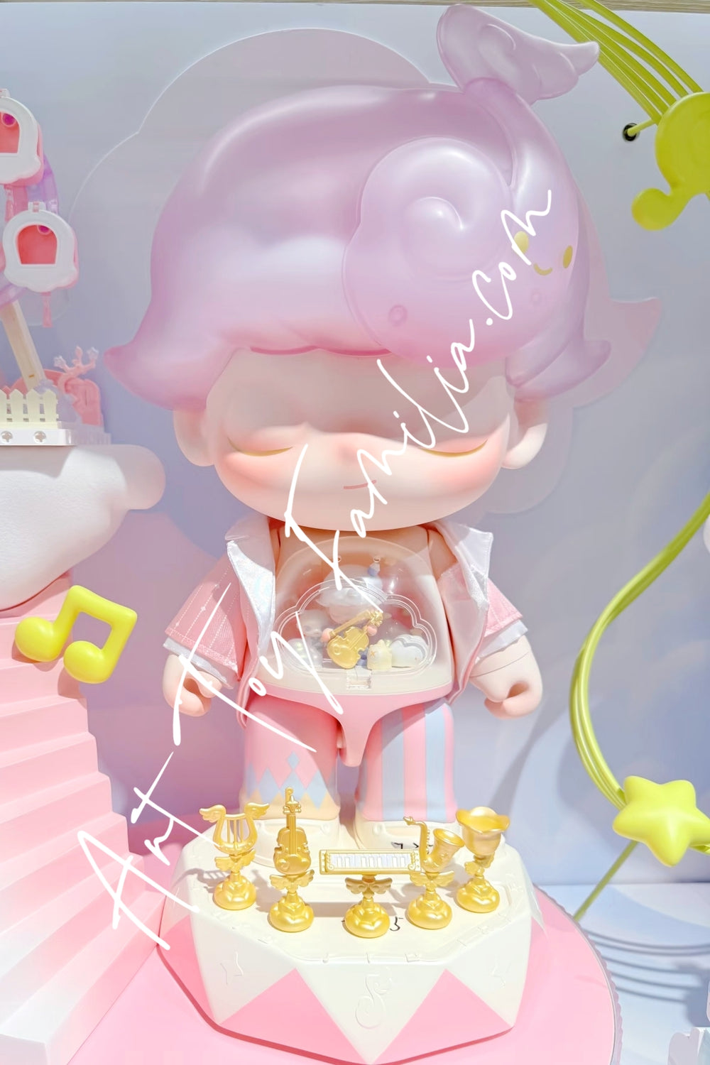 Popmart Dimoo Dream Melody Series Blocks Figurine Dream Conductor