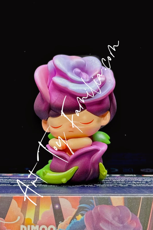 Popmart Dimoo Forest Night Series Dark Rose