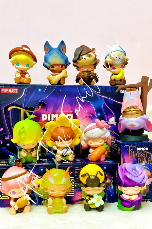 Popmart Dimoo Forest Night Series Full Set