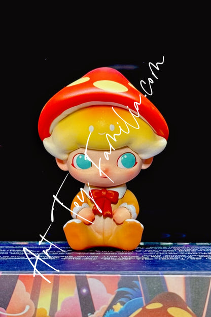 Popmart Dimoo Forest Night Series Mushroom