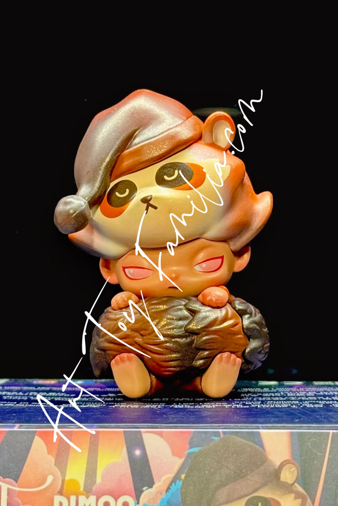 Popmart Dimoo Forest Night Series Raccoon