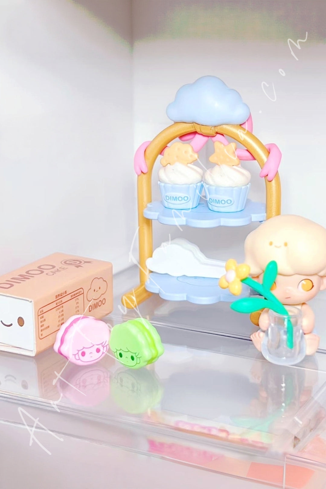 Popmart Dimoo Go On An Outing Together Series Dessert Time