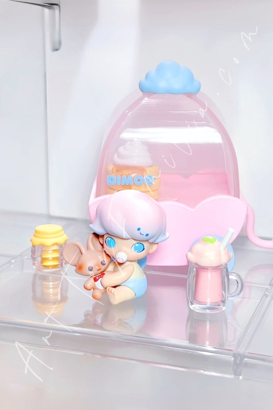 Popmart Dimoo Go On An Outing Together Series Honey Muffin