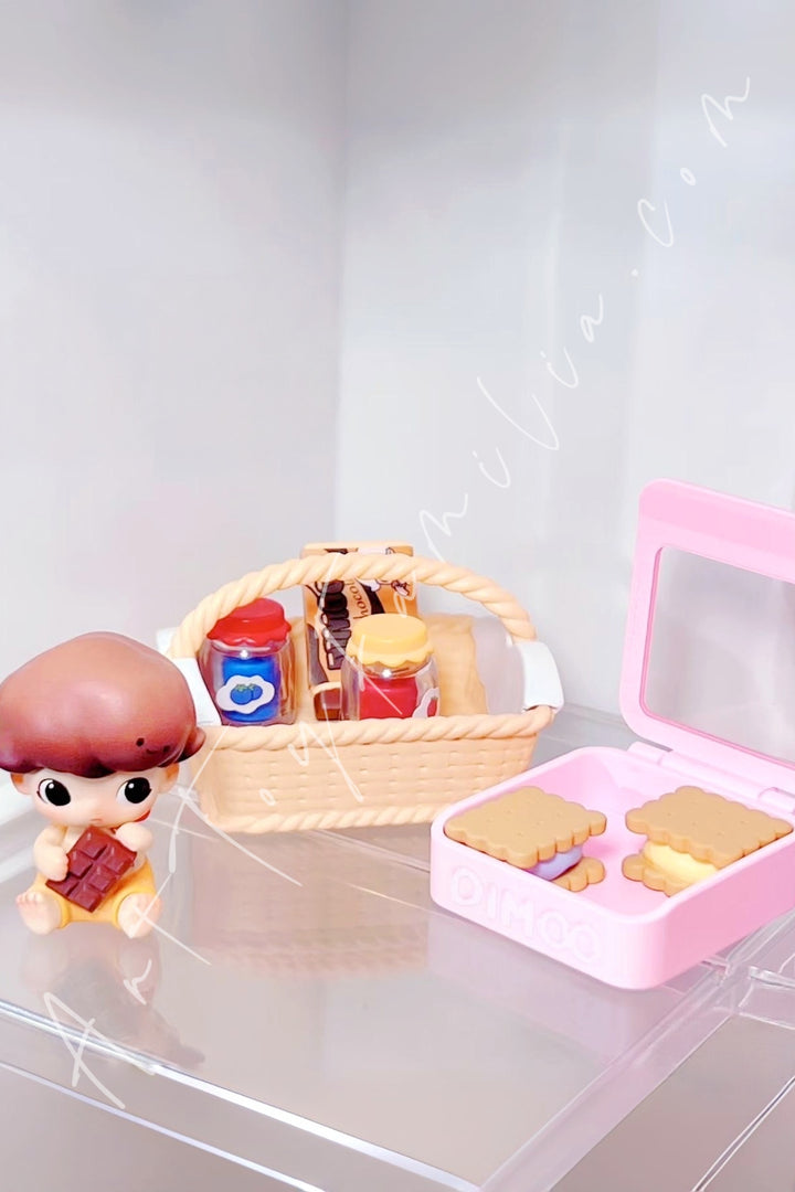 Popmart Dimoo Go On An Outing Together Series Rich Picnic Basket