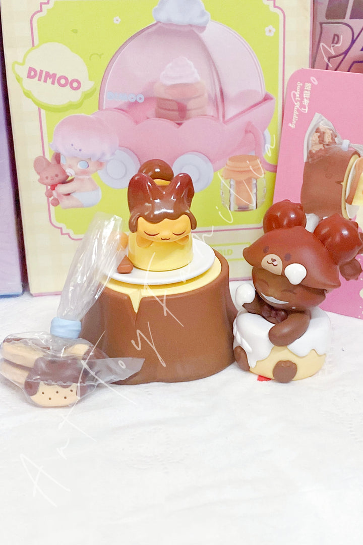 Popmart Dimoo Go On An Outing Together Series Sweet Pudding