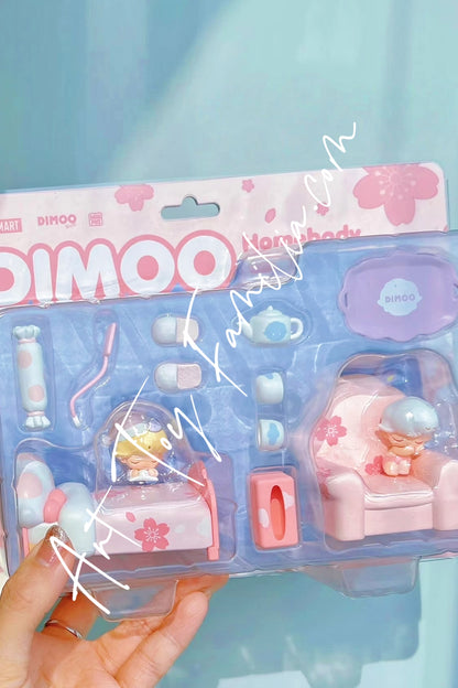 Popmart Dimoo Homebaby Sakura Figurine 2