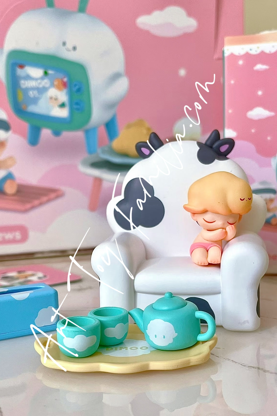 Popmart Dimoo Homebody Series Afternoon Tea