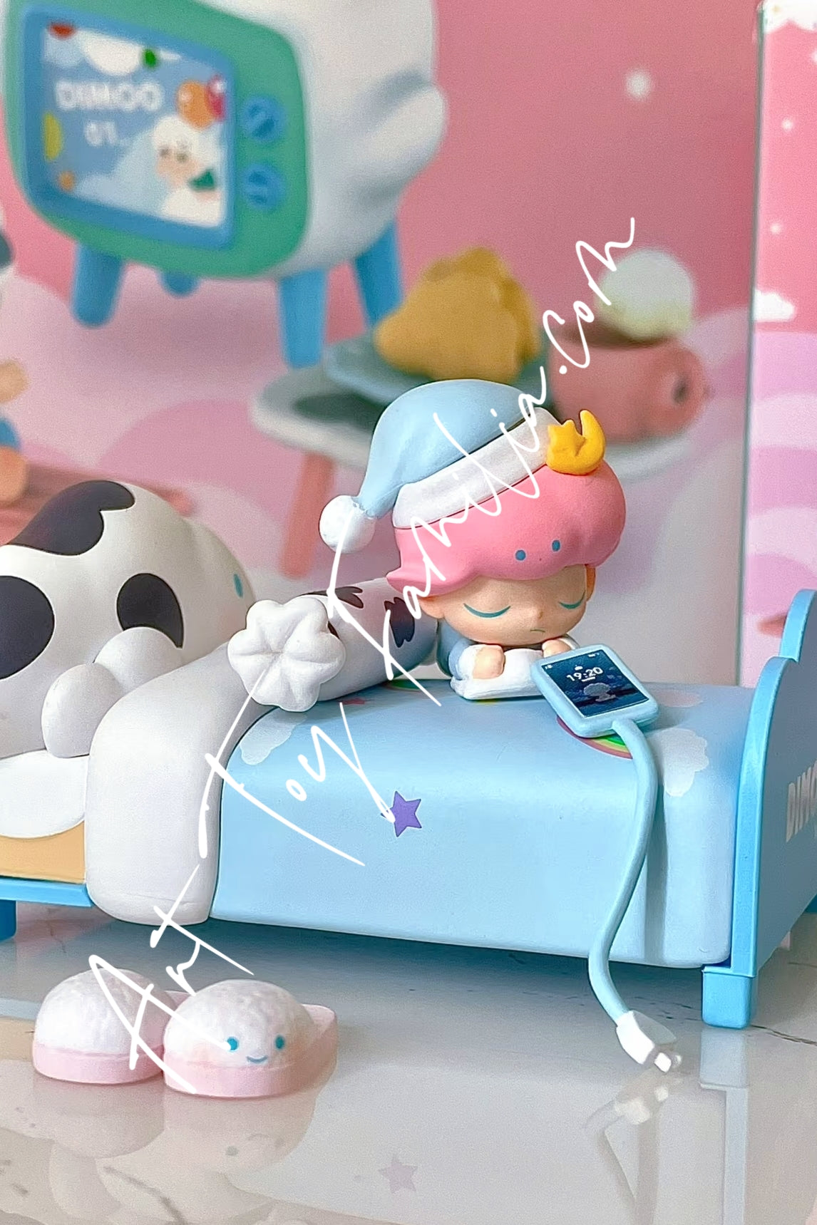 Popmart Dimoo Homebody Series Fall Asleep