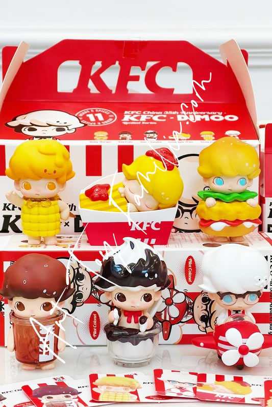Popmart Dimoo × KFC China 35th Anniversary Limited Series Full Set