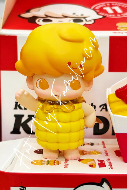 Popmart Dimoo × KFC China 35th Anniversary Limited Series Sweet Corn
