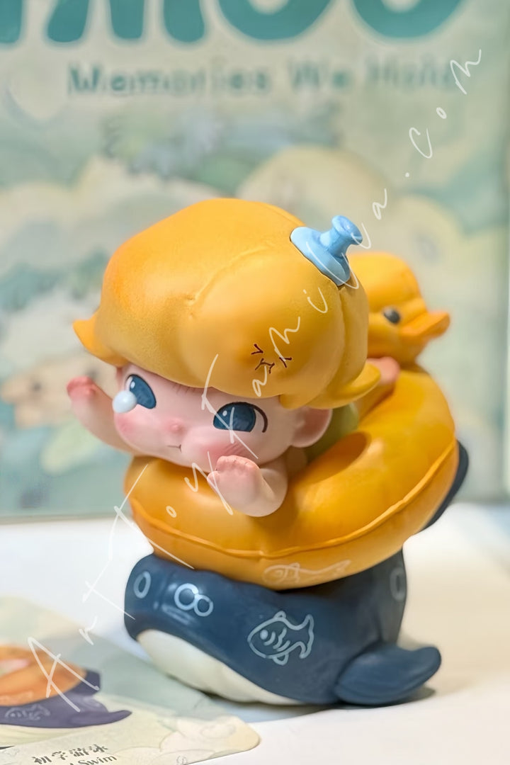 Popmart Dimoo Memories We Hold Series First Swim