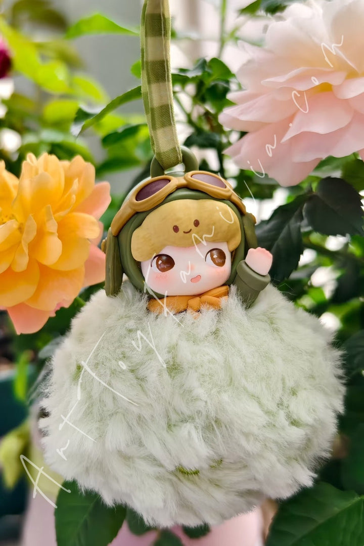 Popmart Dimoo Memories We Hold Series Sachet Pendant Green Bergamot