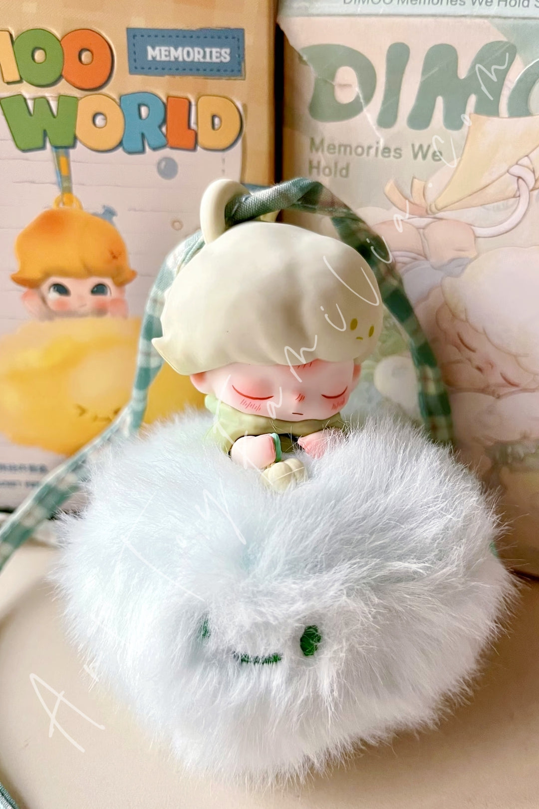 Popmart Dimoo Memories We Hold Series Sachet Pendant Minty Sea Breeze
