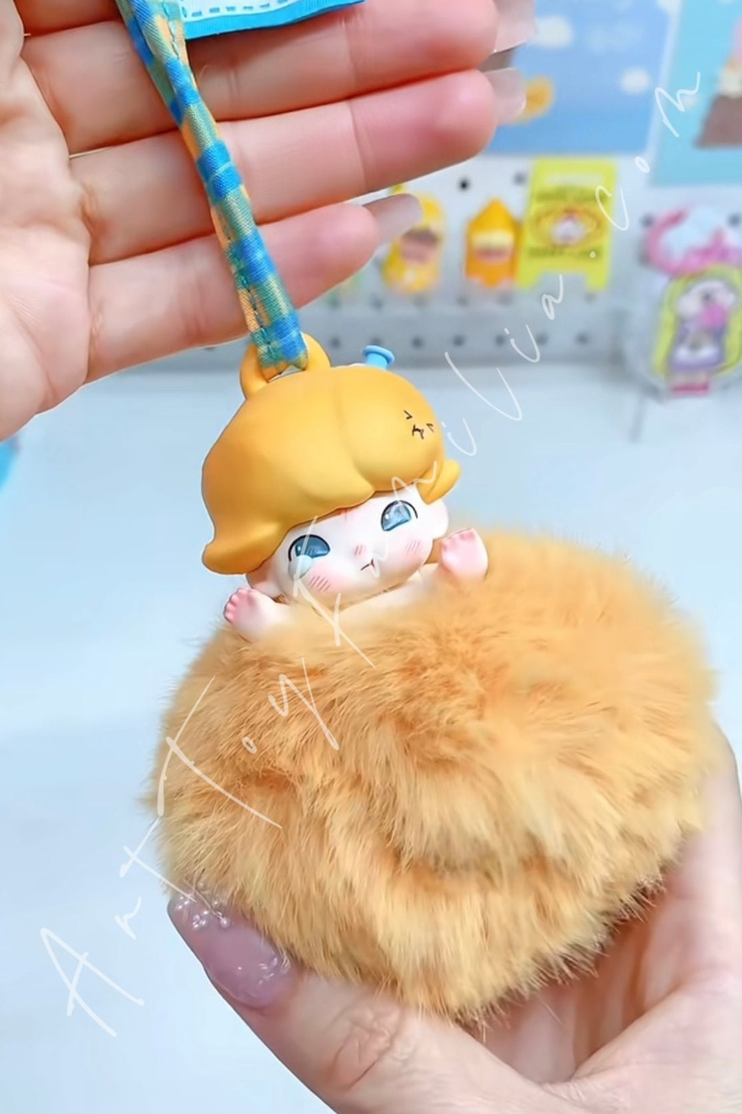 Popmart Dimoo Memories We Hold Series Sachet Pendant Salted Lemon