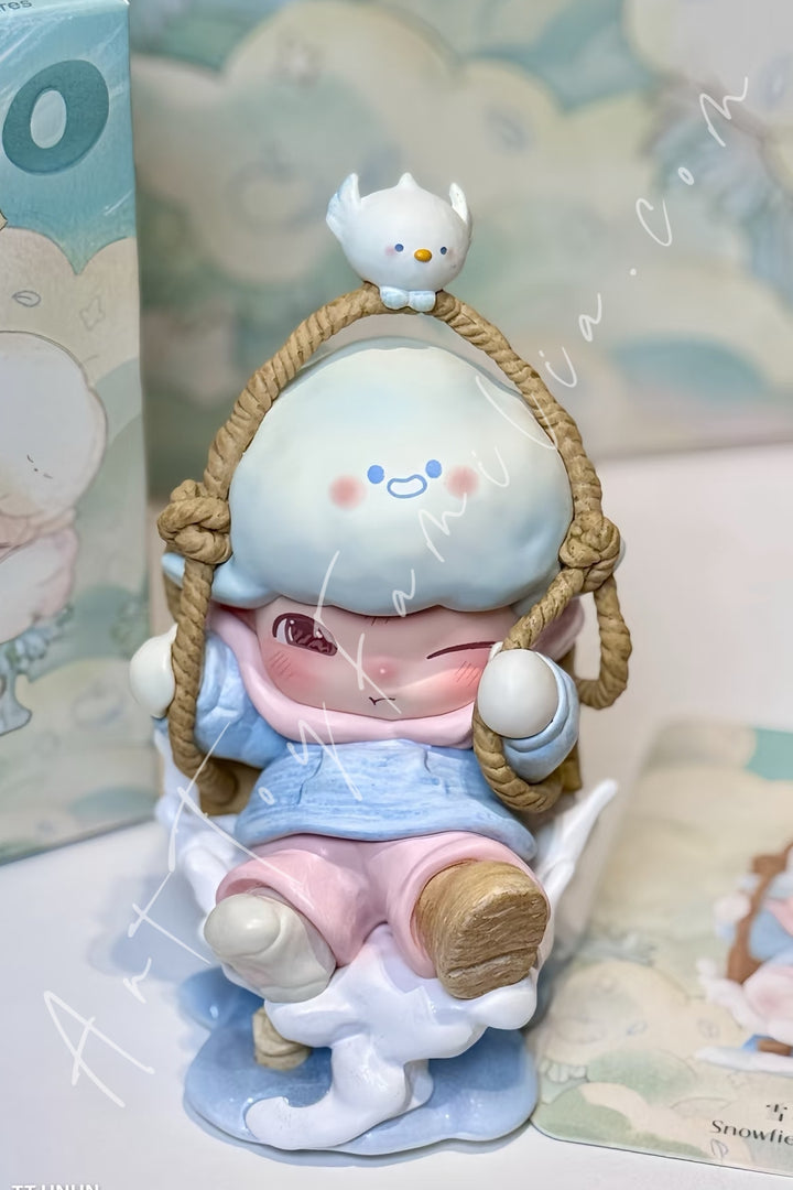 Popmart Dimoo Memories We Hold Series Snowfield Swing
