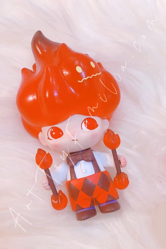 Popmart Dimoo Midnight Circus Series Fire Dancer
