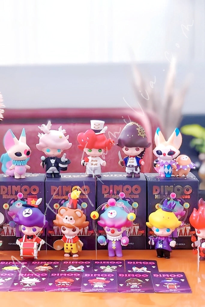 Popmart Dimoo Midnight Circus Series Fullset