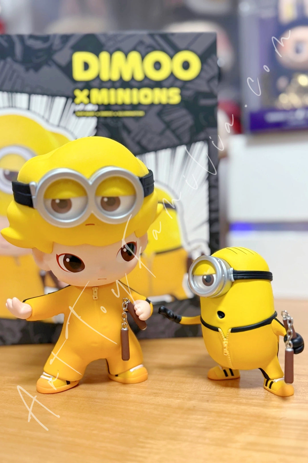 Popmart Dimoo × Minions Figurine