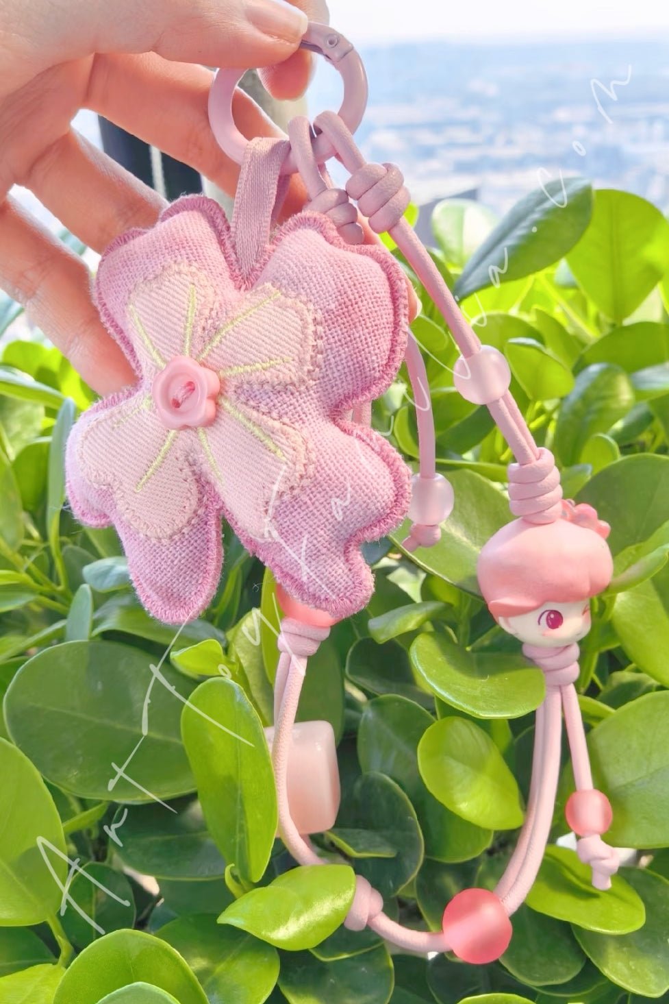 POP MART - Dimoo Moments in Bloom Series Decorative Charm Spring Recoil