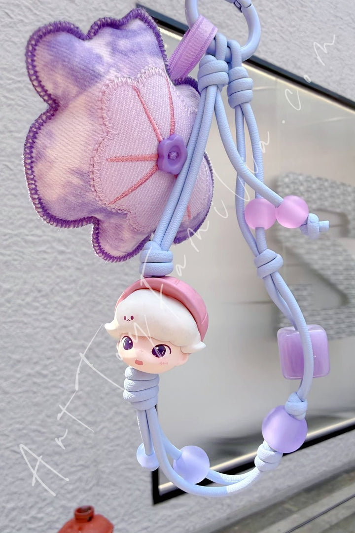 POP MART - Dimoo Moments in Bloom Series Decorative Charm Spring's Trumpet