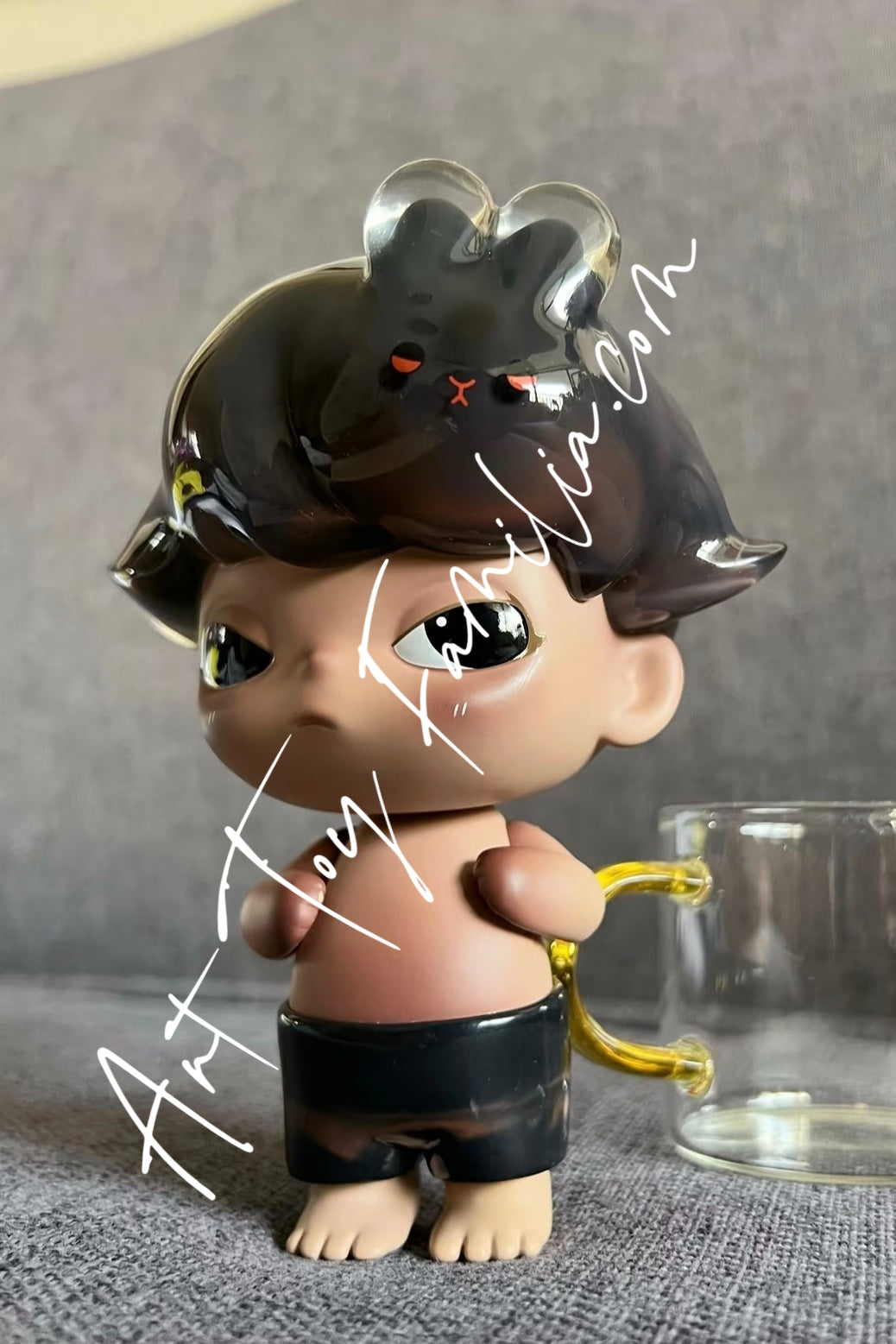 Dimoo Rabbit Pudding Coffee Panacotta - 咖啡奶冻兔 – Art Toy Familia