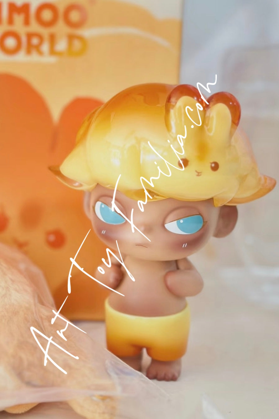Dimoo Rabbit Pudding Creme Brulee - 焦糖布丁兔 – Art Toy Familia