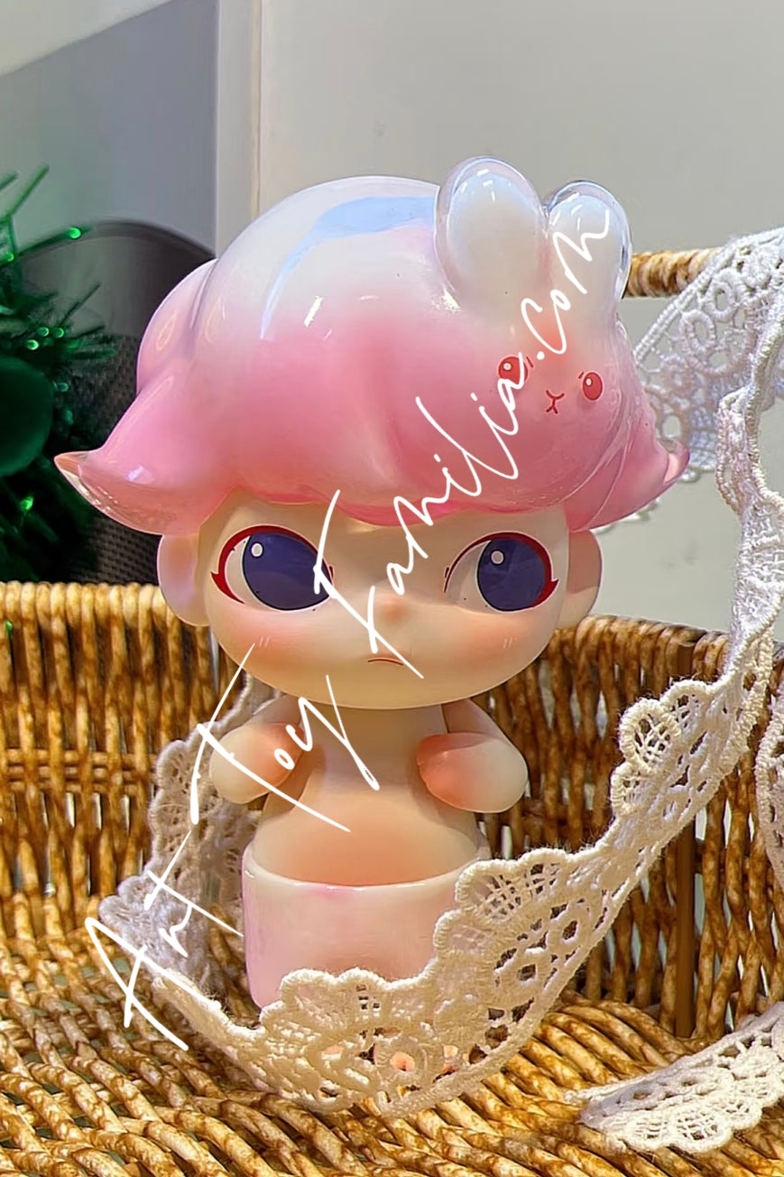 Dimoo Rabbit Pudding Sakura Jelly - 樱花果冻兔 – Art Toy Familia