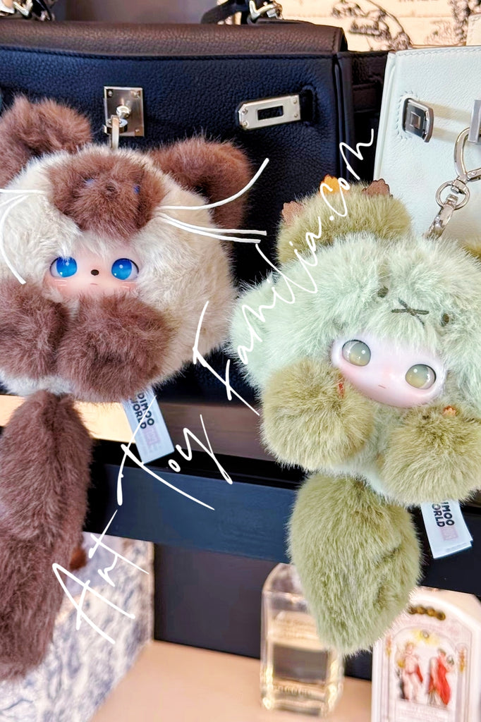 その他 POPMART DIMOO Fluffy Ball-Kitty Dimoo Rolling Plush Doll - 毛绒滚滚 – Art Toy Familia