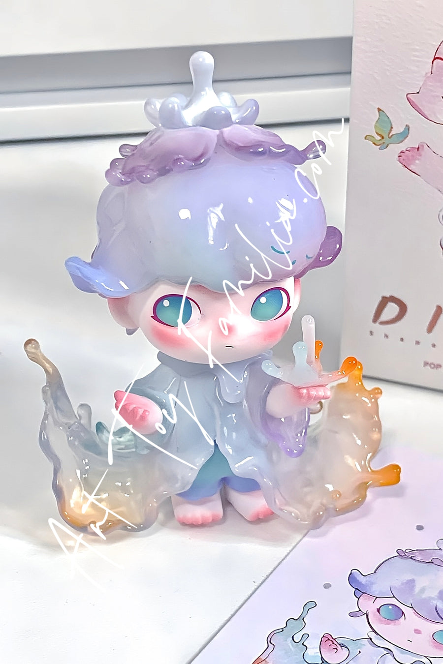 Dimoo Tulip POP MART Dimoo Shapes In Nature Series – Art Toy Familia