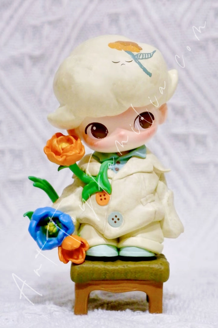 Popmart Dimoo The Missing Day Series Blooming Button