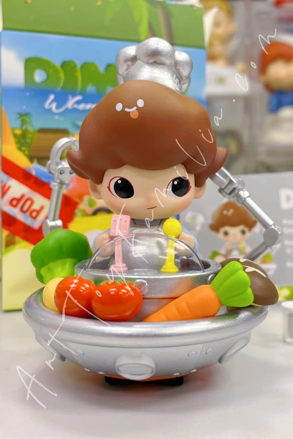 POP MART - Dimoo Where We Go Series Gourmet's UFO(Secret)