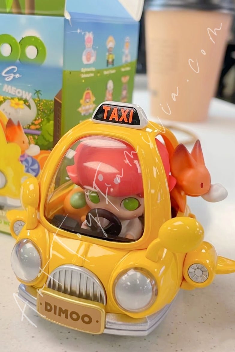 POP MART - Dimoo Where We Go Series Speedy Taxi