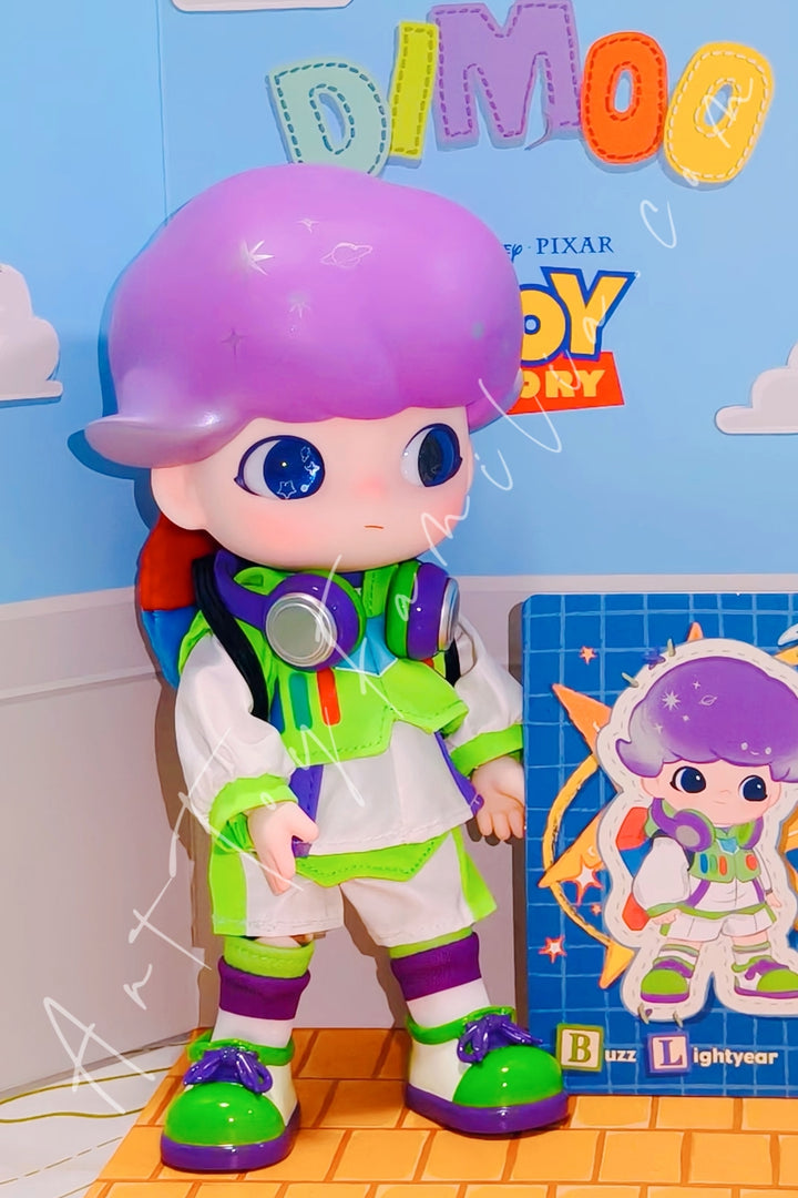 Popmart Dimoo World × PIXAR Series 1/8 Action Figure Buzz Lightyear
